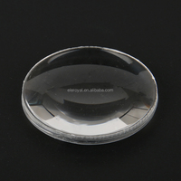 Lentille biconvexe en acrylique de 25 mm avec une longueur focale de 45 mm pour les casques de réalité virtuelle DIY, Google Cardboard, lunettes 3D VR