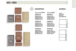 Xoay nhựa trong suốt <span class=keywords><strong>container</strong></span> cho 10g 20g khử mùi dính nước hoa kem chống nắng Xoắn keo bao bì Sữa rửa mặt - Product Image 6