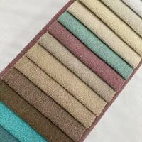 100% poliéster Jacquard diseño terciopelo felpa tela oso de peluche textura similar a la piel transpirable sofá tapicería tejido teñido patrón