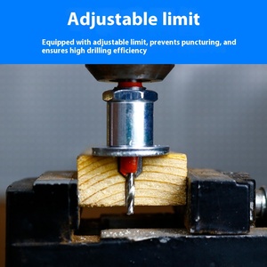 高速鋼合金カウンターサンクルドリルビットCNCテーパー穴木工ステップドリルヘッドねじ取り付け - Product Image 2