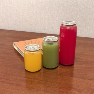 Nhựa trong suốt lon Pet với dễ dàng mở kéo vòng Nắp 350ml 500ml 650ml lon cho đồ uống cà phê thực phẩm soda kem - Product Image 4