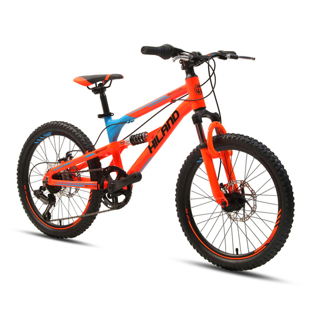 JOYKIE Custom Aluminium Alloy Mtb Double Suspension Kids Mountain Bike for Boys