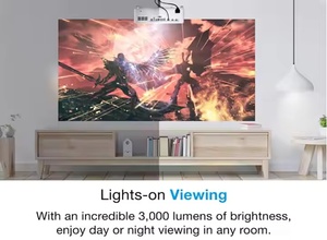 <span class=keywords><strong>Mini</strong></span> projecteur vidéo <span class=keywords><strong>Optoma</strong></span> UHZ50 4K 3840x2160p résolution supplémentaire DLP vidéo 16W haut-parleur large objectif 3D Sync Proyector - Product Image 4