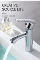 Robinet de cuisine moderne classique à poignée unique en plastique et acier inoxydable, avec valve en céramique, pour eau chaude/froide, directement de l'usine