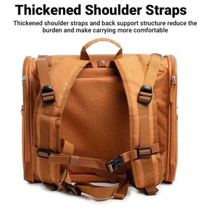 Expandable Cat Carrier Bag Waterproof Pet Carrier Bag Tote Portable Travel Carry Cat Carrier <b>Backpack</b> Breathable Cat Carrier Bag - Product Image 4
