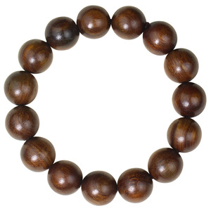 Pulsera de Madera de Sándalo Verde Argentino de 15 mm, con Fragancia Natural, Cuentas de Oración Budistas, Unisex, Pulseras Finas con Cuentas - Product Image 5