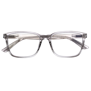 Lunettes de lecture carrées personnalisées d'usine, <span class=keywords><strong>pas</strong></span> chères, tendance, de haute qualité, avec charnières à ressort, <span class=keywords><strong>verres</strong></span> transparents anti-lumière bleue, pour hommes et femmes - Product Image 5