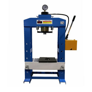 Вертикальный гидравлический гусеничный пресс с манометром, 50 тонн, сертификация CE - Product Image 3