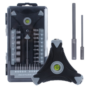 28 In 1 Multi Bit <b>Screwdriver</b> Set With Level Gauge For Diy Repair Tools - Product Image 5