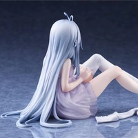 Figur Anime PVC 2D Grosir Model Gadis Zona Perang Non-Eksistensial untuk Dekorasi Mobil & Casing Komputer