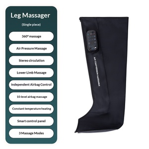 Nouveauté : Masseur de jambes à compression d'air multifonctionnel, masseur électrique sans fil pour pieds et mollets - Product Image 2