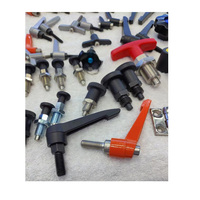 Poignée de serrage réglable en alliage d'aluminium/zinc moulé sous pression pour scies à table coulissantes, chantsureuses
