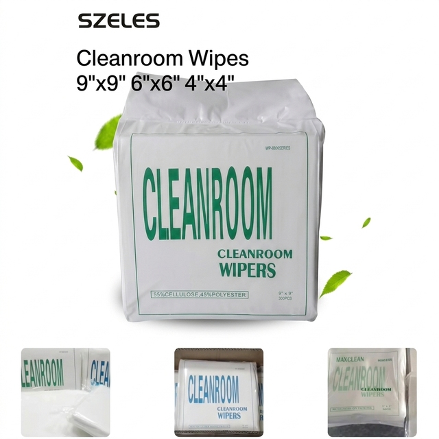 110g 1009SLE Industrial Lint-Free Clean Room Wipes 100% Polyester Cleanroom Wiper for iPhone Samsung LCD Screen Safety Product