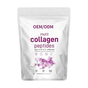 Péptidos de Colágeno en Polvo Sabor Plátano, Péptidos Hidrolizados para Piel, Cabello, Uñas y Articulaciones, Fácil de Mezclar y Disolver, Vegano, Sin OMG - Product Image 1