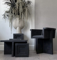 Fauteuil lounge, chaise à dossier de forme personnalisée, chaise individuelle créative et unique pour petits appartements