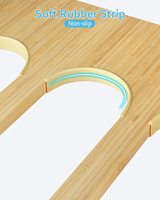 Support de planche de surf vertical, support de planche de surf autoportant, support d'exposition pour snowboard, skateboard, ski et wakeboard, support de surf en bambou