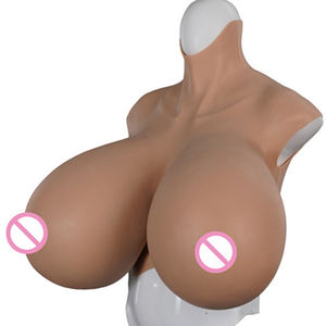 ฟอร์มเสริมหน้าอกซิลิโคนขนาดใหญ่ รูปทรงเหมือนจริง คัพ Z สำหรับผู้ชายที่ต้องการแปลงเพศเป็นผู้หญิง ครอสเดรสเซอร์ สาวประเภทสอง แดร็กควีน และคนข้ามเพศ - Product Image 4