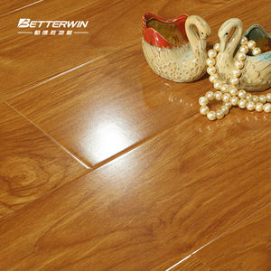 Meilleur prix Plancher lamin en bois résistant à l'eau Ac4 Ac5 12mm 8mm Hdf Class Revêtement de sol stratifié à chevrons très brillant - Product Image 3