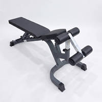 Banc de musculation multifonctionnel réglable avec extension et flexion des jambes – Équipement de fitness essentiel pour la maison