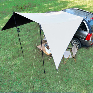 Toldo Lateral para Auto Leyland de 5.0M con Marco de Aluminio, Portátil, Impermeable, para Campamento, Diseño Rectangular Moderno - Product Image 2