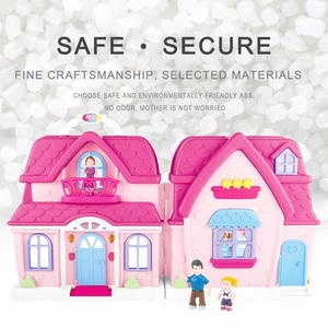 Ensemble <span class=keywords><strong>de</strong></span> meubles <span class=keywords><strong>de</strong></span> <span class=keywords><strong>maison</strong></span> <span class=keywords><strong>de</strong></span> poupée en plastique pour filles, jouet <span class=keywords><strong>de</strong></span> bricolage pour filles, jeu <span class=keywords><strong>de</strong></span> simulation, <span class=keywords><strong>maison</strong></span> <span class=keywords><strong>de</strong></span> poupée miniature en plastique pour filles et enfants - Product Image 6