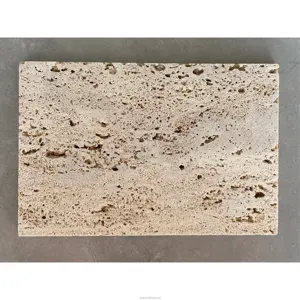 Factory Price Hotel Decoration Marble Slab Interior Decoration Natural Travertine Tray Jewelry Display Custom Made Natural Stone