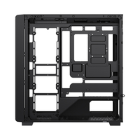 Caja de PC Lovingcool Full Tower, Compatible con Placas Base E-ATX, ATX, MATX e ITX, Paneles de Vidrio Templado Dobles, Refrigeración Líquida AIO de 360 mm
