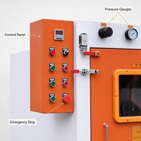Machine de sablage à tambour entièrement automatique avec abrasif pour pièces moulées sous pression, vis et système de collecte des poussières
