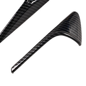 Cubierta Protectora de Cámara Lateral de Fibra de Carbono Brillante en Oferta, Cubierta Protectora de Indicador, Accesorio Exterior para Tesla Model Y - Product Image 3