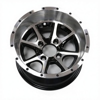 Nouvelles jantes en alliage d'aluminium pour voiturette de golf OE Silver ATV 12-14 pouces PCD 4*110