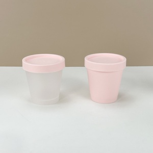 Wide-Mouth Empty PP <b>Plastic</b> <b>Jar</b> 100g 200g Matte Black White Body Scrub <b>Jar</b> Frosted Cosmetic Eye Face Cream <b>Jar</b> with Screw Cap - Product Image 4