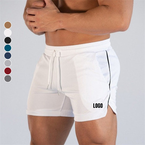Pantalones Cortos Deportivos Personalizados al por Mayor para Hombre, de Secado Rápido, Talla Grande, Color Sólido, para Correr al Aire Libre, Maratón, Entrenamiento, Transpirables, 100% - Product Image 1