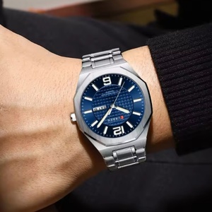 CURREN 8476 Fashion Men's Quartz <b>Watch</b> Simple Classic Calendar Waterproof Luminous Business Casual <b>Watches</b> for Man Reloj Hombre - Product Image 3