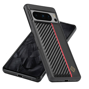 <span class=keywords><strong>Coque</strong></span> de téléphone antichoc tout compris à texture en fibre de carbone pour Google Pixel <span class=keywords><strong>8A</strong></span> 8 9 Pro XL 7 7A - Product Image 1