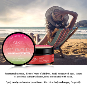 AiXin Private Label Natural Tanning Gel <strong>Sunbed</strong> Lotion Intensifying Tanning Accelerator <strong>Cream</strong> Watermelon Tanning <strong>Cream</strong> - Product Image 4