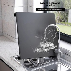 Griglia da <span class=keywords><strong>cucina</strong></span> tipo in piedi coperchio del fornello a Gas con staffa a induzione in metallo pentola Rack organizzatore di stoccaggio per stoviglie - Product Image 4