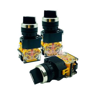 Fournisseur direct d'usine, interrupteurs rotatifs Jiangyin LA38-11X2 20X3, interrupteur à deux positions, trois positions, inverseur, 22 - Product Image 3