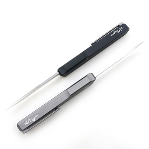 มีดพับ T6-606 ดีไซน์สวยงาม ทรงเพรียวบาง สำหรับตั้งแคมป์ ใบมีด D2 พกพาสะดวก เหมาะสำหรับการเอาตัวรอดและการล่าสัตว์ - Product Image 6