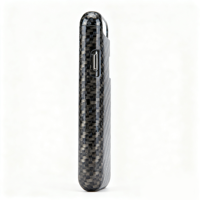 Stylo d'affaires en fibre de carbone ultra-léger, résistant aux rayures, stylo de luxe pour le bureau, cadeau, certifié CE