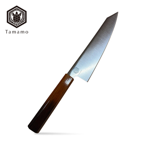 Cuchillos de Cocina Japoneses Ginsan Kiritsuke de Acero Inoxidable con Mango de Madera Lacada - Product Image 1
