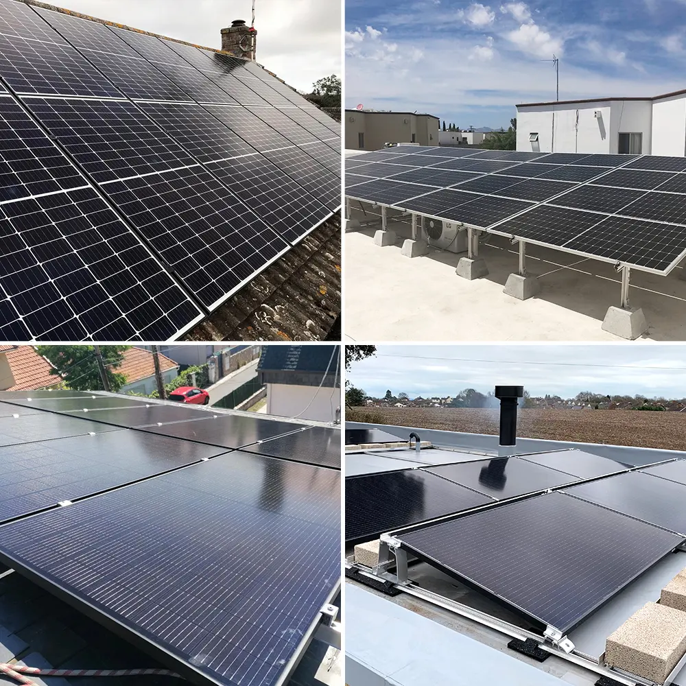 घर के लिए उच्च गुणवत्ता वाले 15 किलोवाट 20 किलोवाट सौर ऊर्जा प्रणाली, पूर्ण ऑफ ग्रिड सौर पैनल पावर स्टोरेज हाइब्रिड सिस्टम को अनुकूलित करें