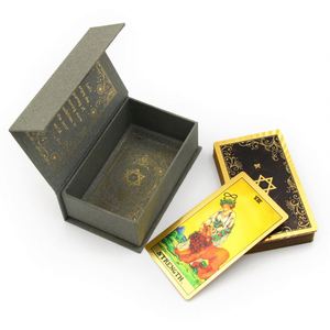 Jeu de cartes personnalisable, cartes d'oracle en feuille d'aluminium, cartes de tarot avec bords argentés - Product Image 2