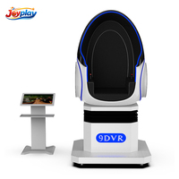 Simulateur de jeu VR d'occasion, Machine Egg Machine, pour salle d'arcade et cinéma, avec fonction Montagnes Russes, incluant un fauteuil individuel Egg Chair, Équipement de réalité virtuelle
