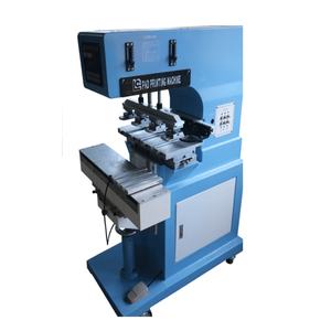 LC Pneumatic Pad <b>Printer</b> 4 Colors Watch Dial Fan Printing Machine With 140mm Diameter Closed Ink <b>Cup</b> Paper Printing - Product Image 2