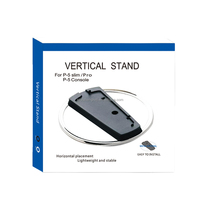 Support vertical universel HP-057 en métal + ABS pour console de jeu vidéo PS5 Slim Pro, support de montage stabilisateur