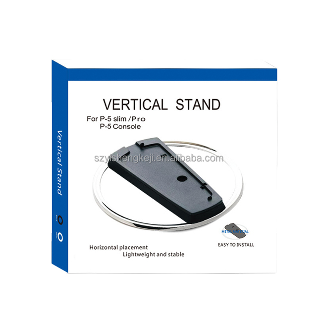 HP-057 Universal Vertical Stand Metal+ABS Mount Base Holder for PS5 Slim Pro Video Game Console Stander Mounting Stabilizer