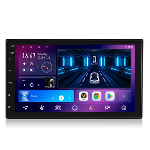 Radio de coche <span class=keywords><strong>Android</strong></span> 9 pulgadas soporte BT WiFi Radio de coche GPS Universal <span class=keywords><strong>Android</strong></span> 13 Radio de coche pantalla táctil 2 Din - Product Image 1