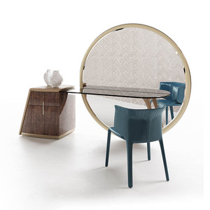 Luxury <b>Makeup</b> Table Storage Cabinet Bedroom <b>Mirror</b> <b>LED</b> Designer Advanced Modern Simple Dressing Table VLIPE-DR-04-TRILOGY Modern - Product Image 3