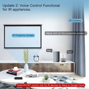 MOES Tuya WiFi IR <span class=keywords><strong>Control</strong></span> Remoto <span class=keywords><strong>para</strong></span> Aire Acondicionado TV Smart Home Infrarrojo <span class=keywords><strong>Universal</strong></span> <span class=keywords><strong>Control</strong></span> Remoto <span class=keywords><strong>para</strong></span> <span class=keywords><strong>Alexa</strong></span> Google Home - Product Image 4