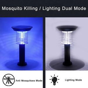 Piège à <span class=keywords><strong>moustiques</strong></span> électronique à LED, zapper solaire, lumière <span class=keywords><strong>UV</strong></span>, étanche, portable, <span class=keywords><strong>lampe</strong></span> tueuse d'extérieur - Product Image 6